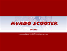 Tablet Screenshot of mundoscooter.com